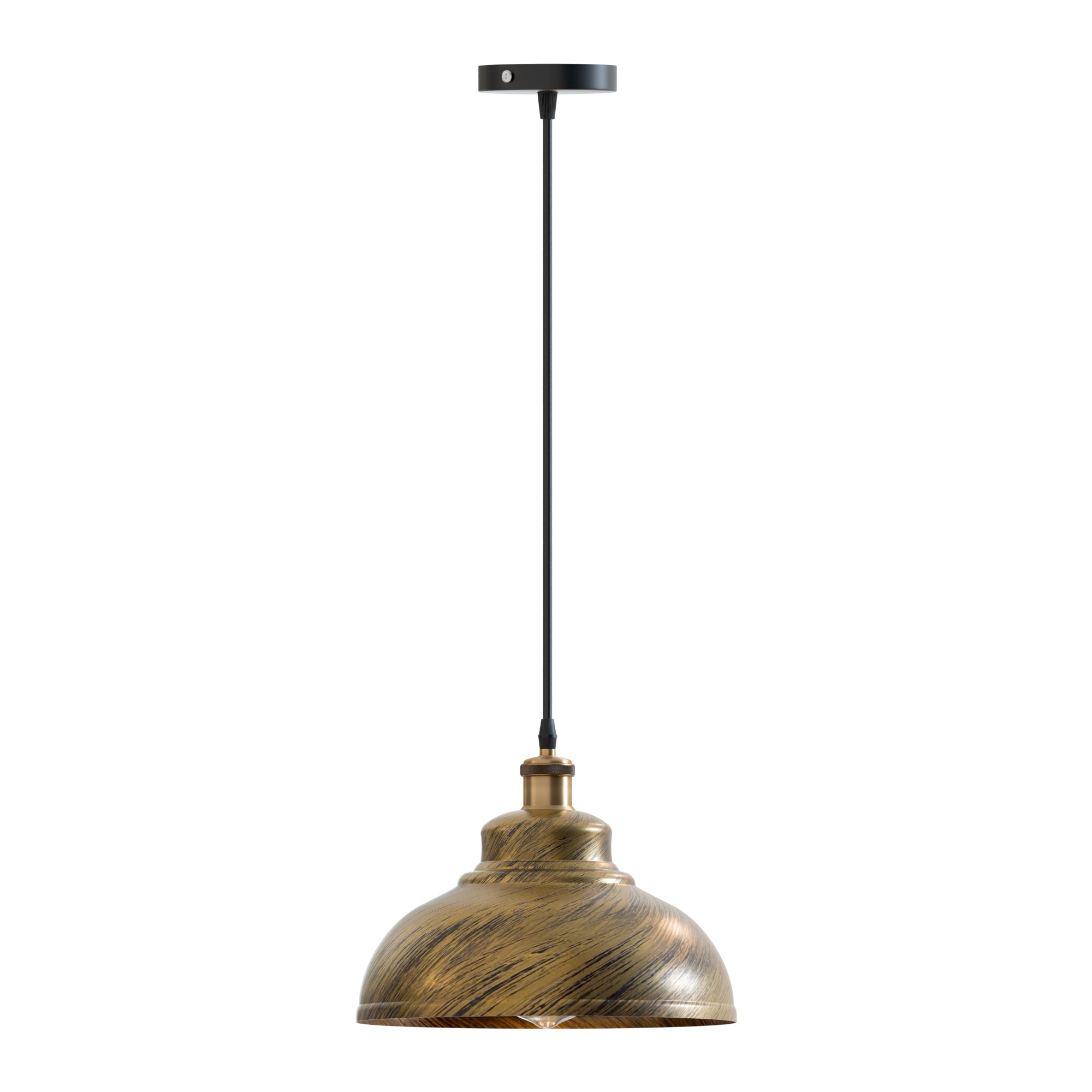 Industrial Dome Pendant Light - E27 Base ~5298-7