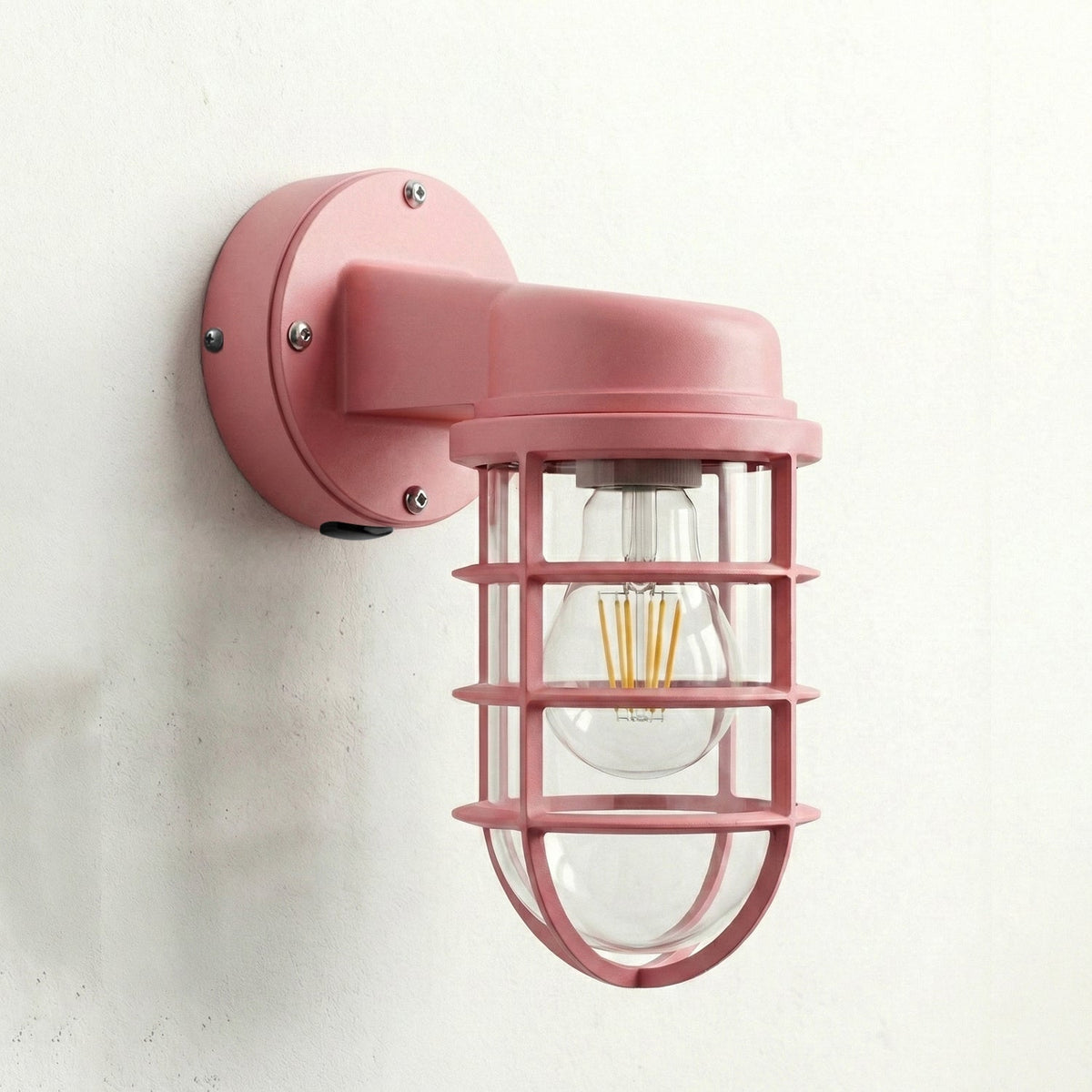 Exposed Nautical Conduit Wall Light E27 Metal ~6548-3