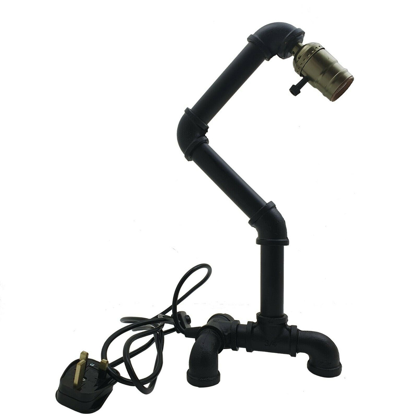 Industrial Steampunk Water Pipe Table Lamp E27~2836