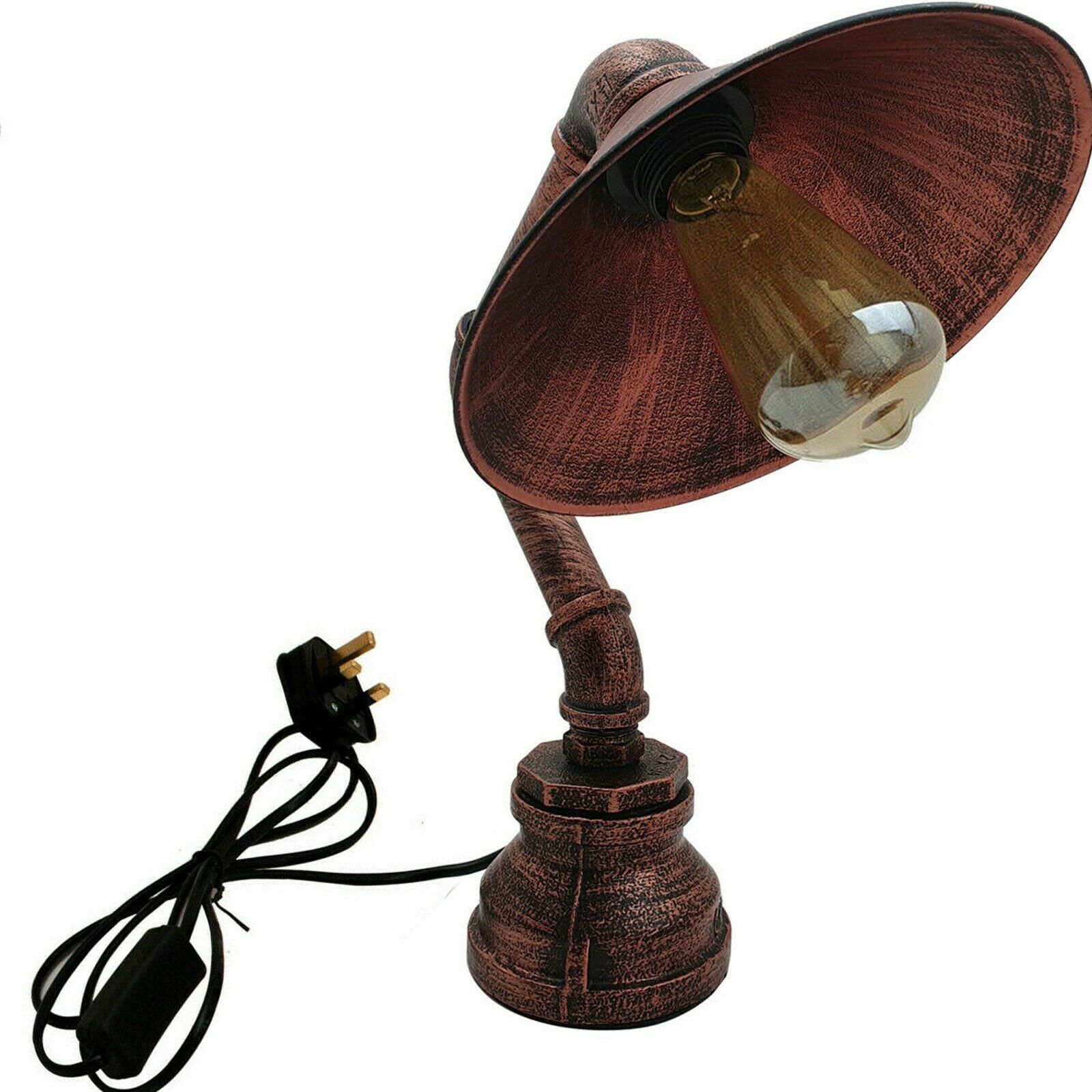 Best Steampunk Lamp Industrial Desk Table Light~2812-5