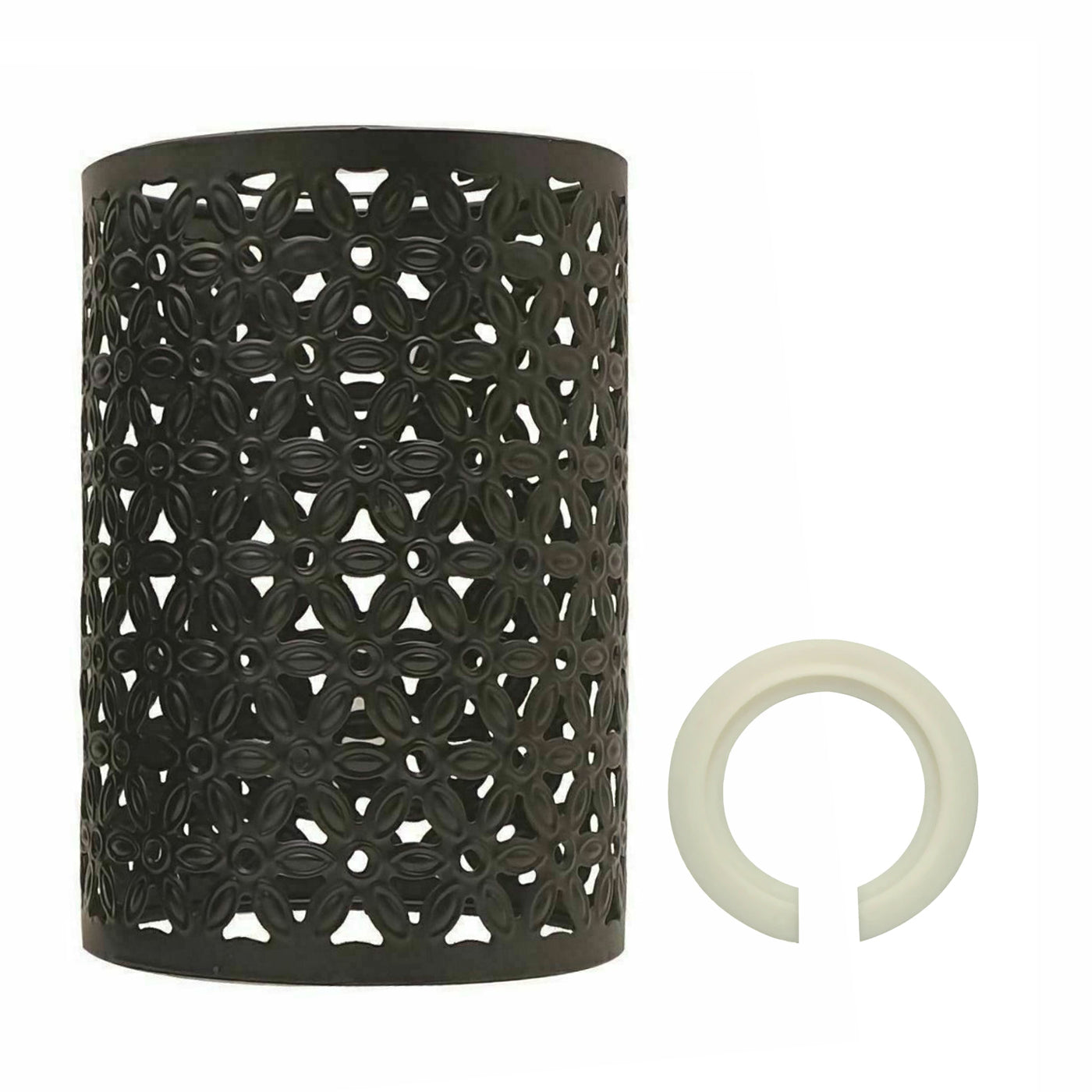 Industrial Drum Metal Wire Cage Easy Fit Ceiling Lampshade~2617