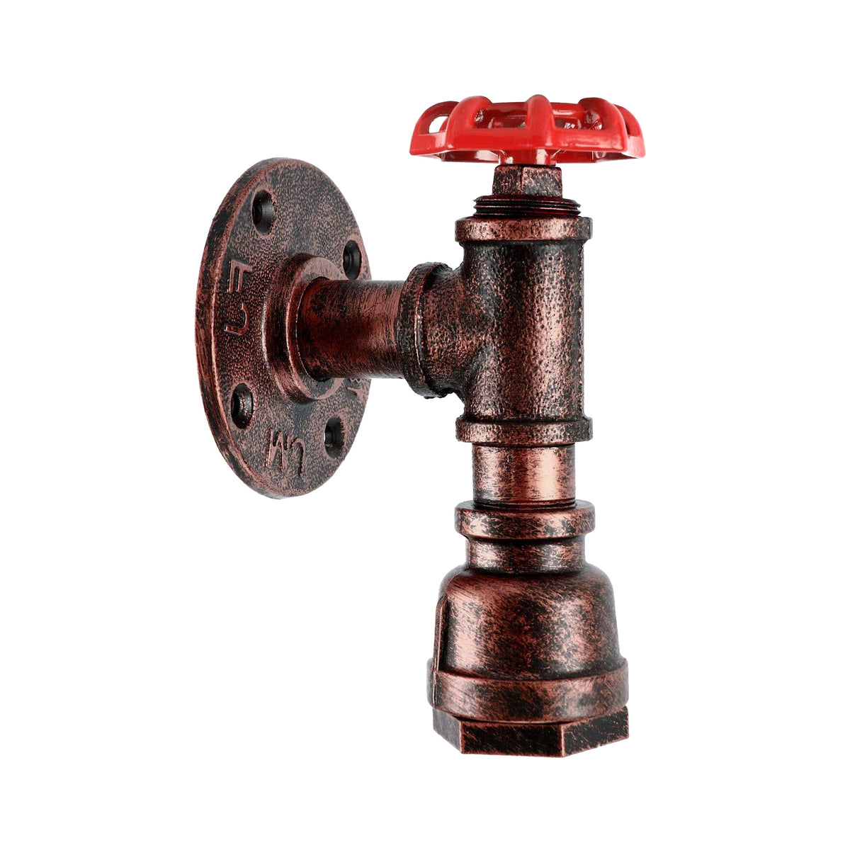 Vintage Industrial Steampunk Water Pipe Wall Light E27~2168-9