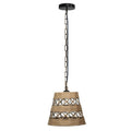 Drum Shape Ceiling Pendant Light Hemp Rope Hanging Light E27 Lamp Shade~1534-1