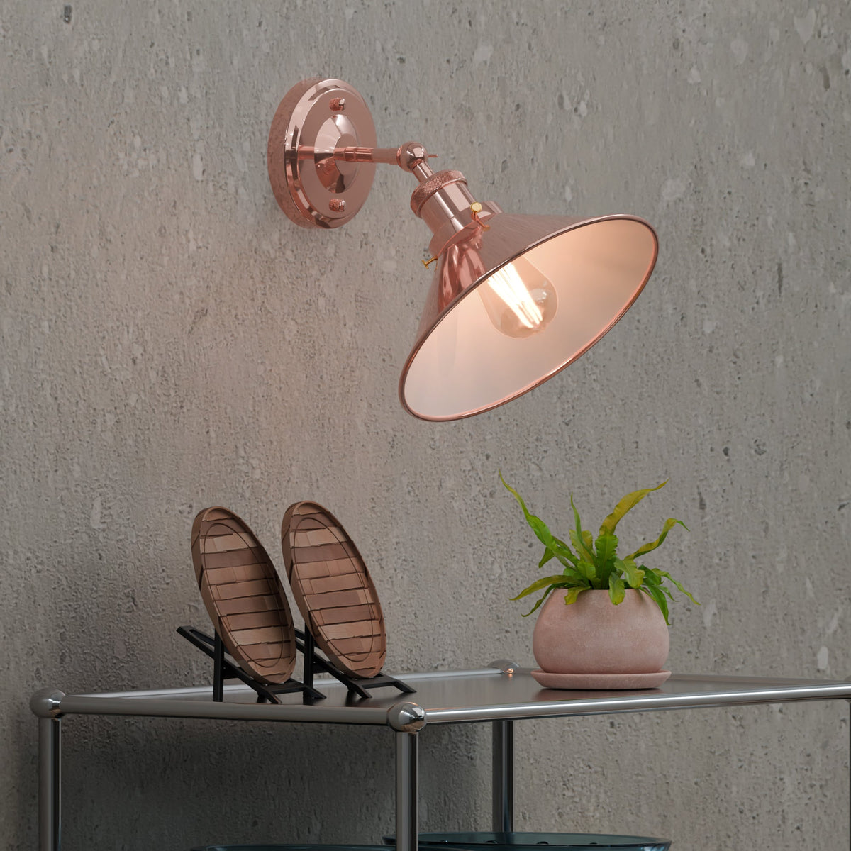Industrial  Metal Adjustable Arms Wall Lights Fittings Sconce Lamp~5996-0