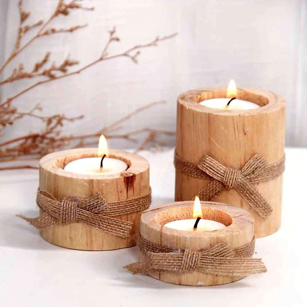 EmberWoodHalo — Candle Holder