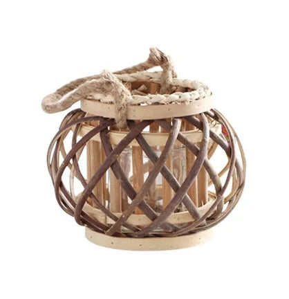 EmberRattanWood — Candle Holder