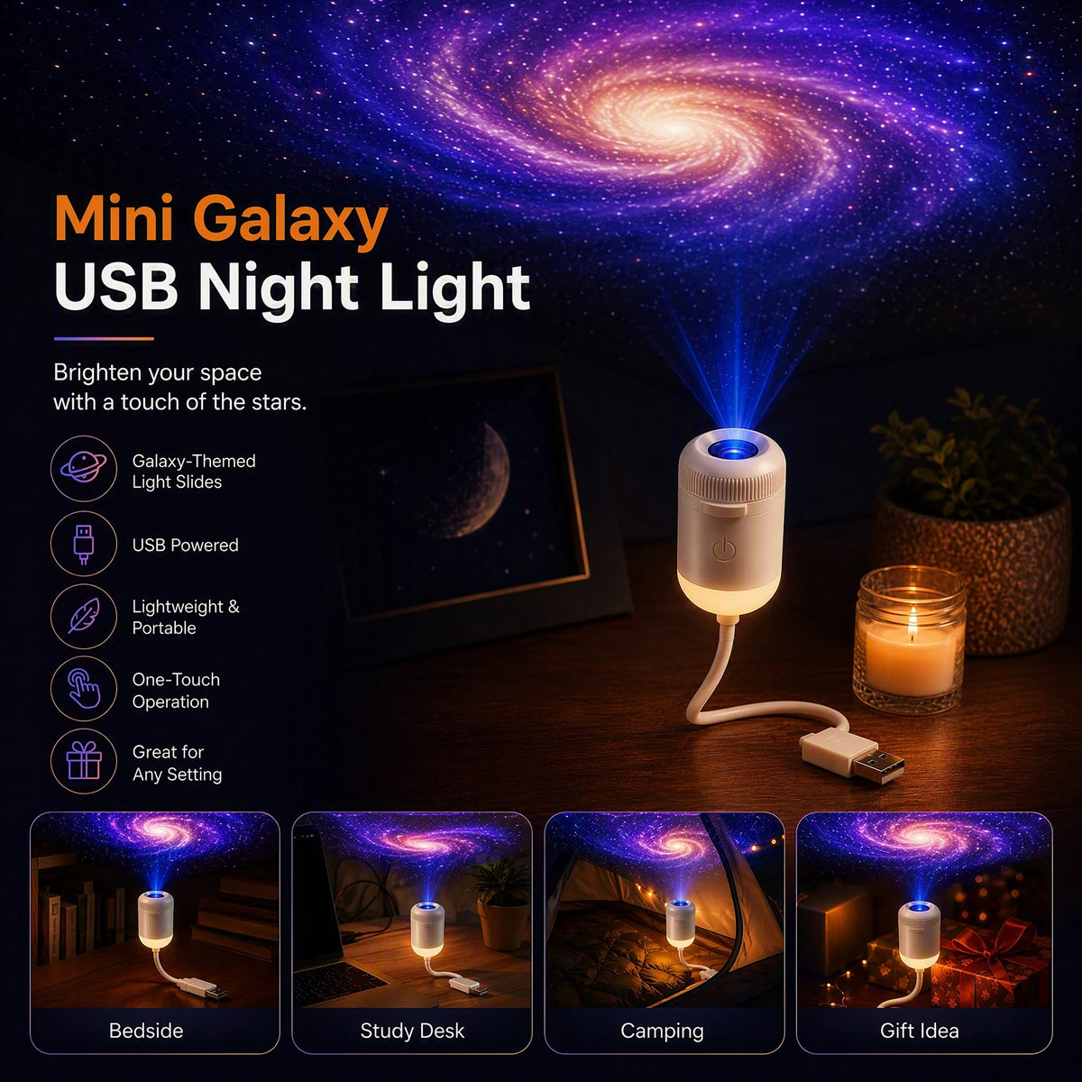 OrbitAtlas — Galaxy Projector