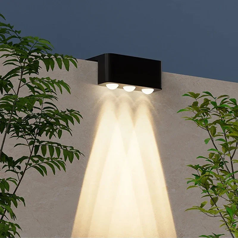 AuraSolarArc — Wall Light 4-Pack