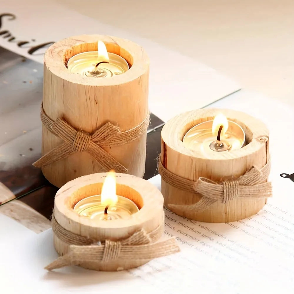 EmberWoodHalo — Candle Holder