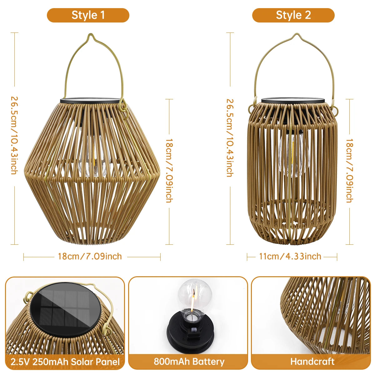 EmberRattan — Outdoor Light