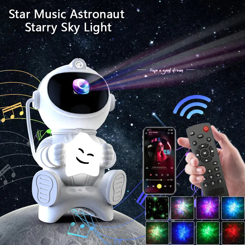 OrbitVoyager — Astronaut Projector