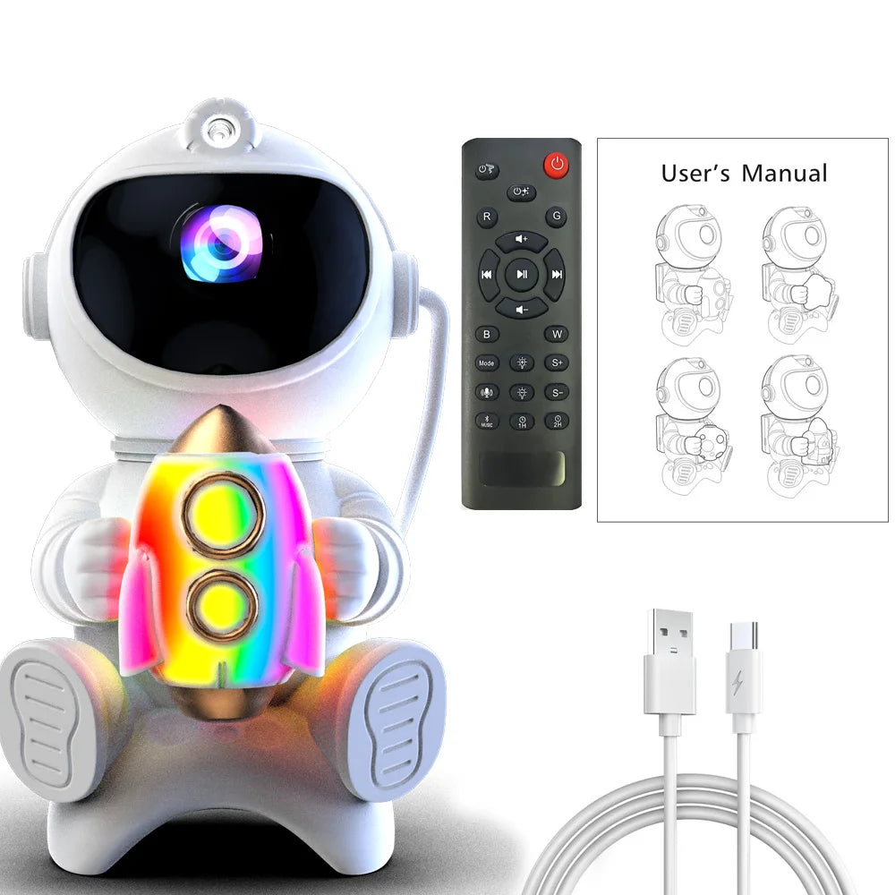 OrbitVoyager — Astronaut Projector