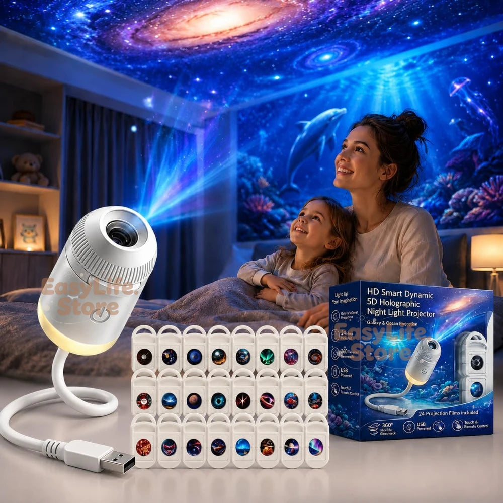 OrbitMaris — Galaxy & Ocean Projector