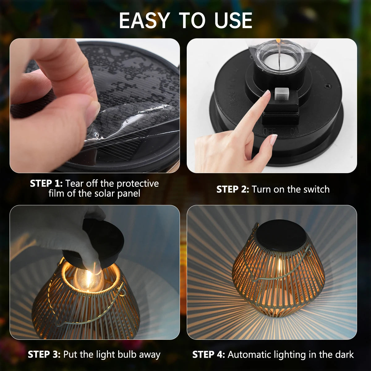EmberRattan — Outdoor Light