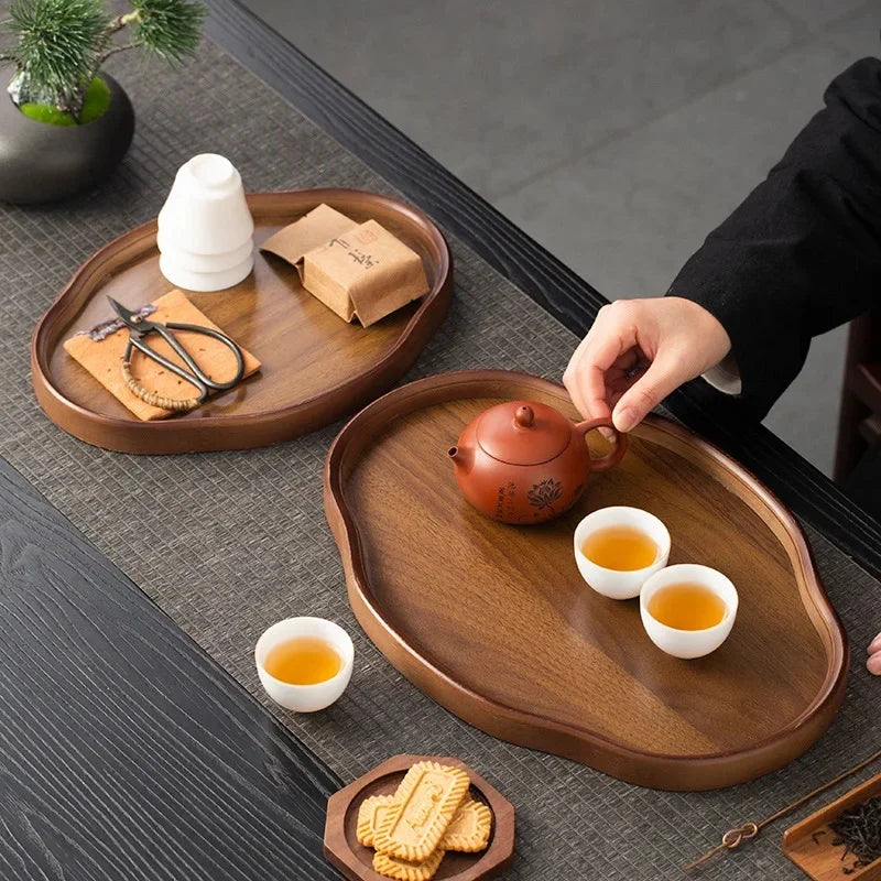 NovaWoodHalo — Decorative Tray