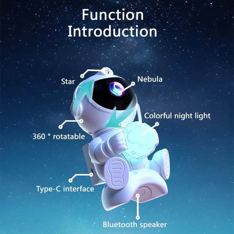 OrbitVoyager — Astronaut Projector