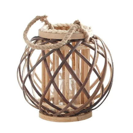 EmberRattanWood — Candle Holder
