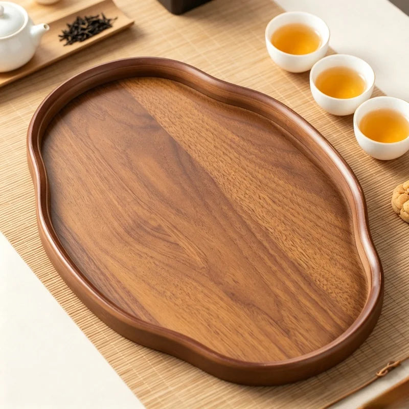 NovaWoodHalo — Decorative Tray
