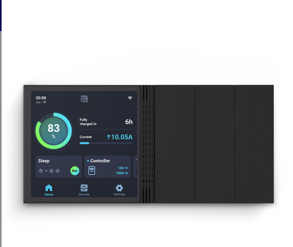 Renogy ONE M1 All-in-One Smart Panel for Off-Grid Energy Monitoring & Smart Home Control