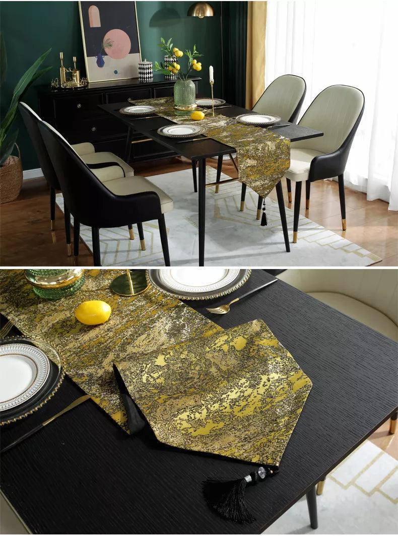 Multiple Design Party Christmas Wedding Jacquard/Polyester Table Runner-2