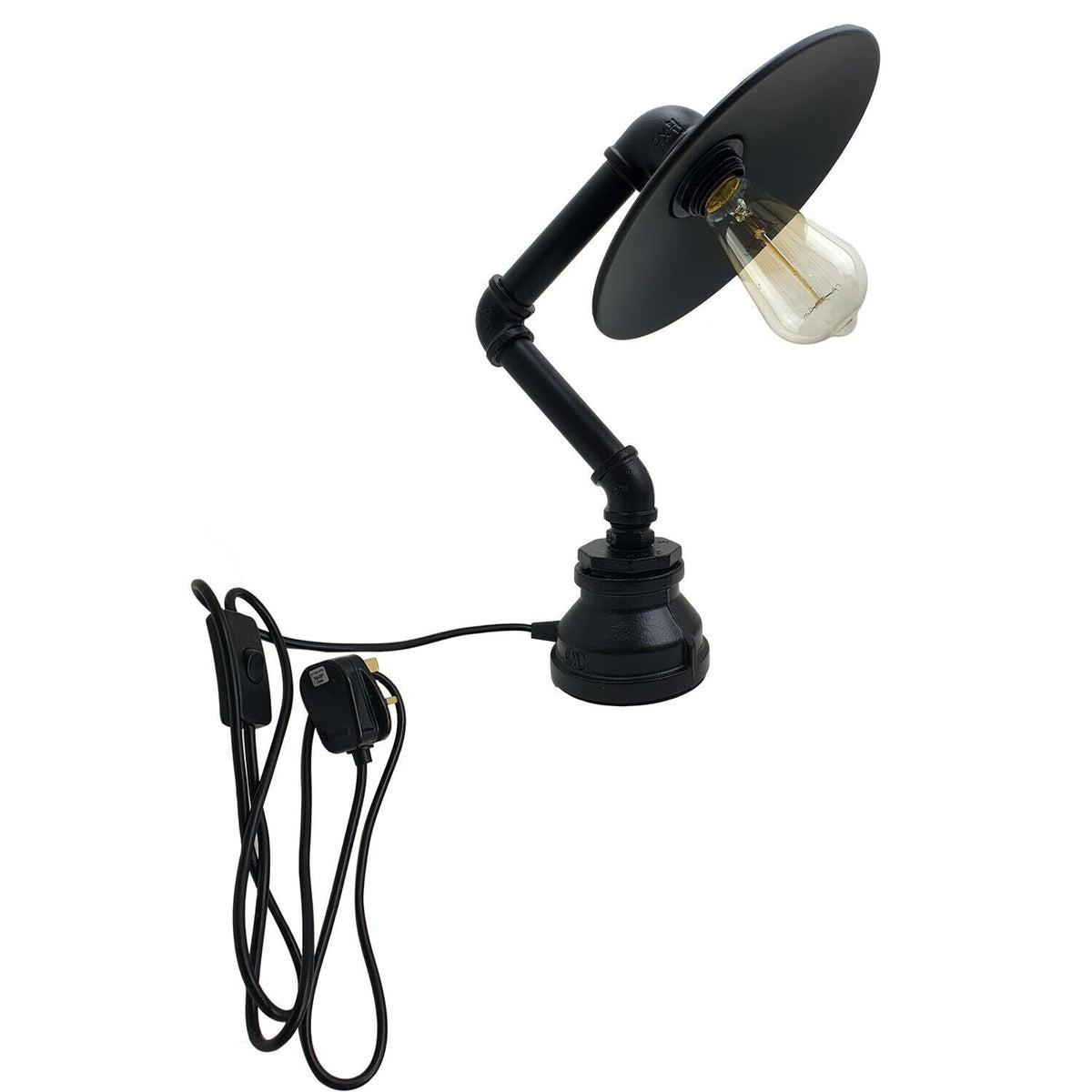 Vintage Retro Industrial Steampunk Desk Lamp-E27~2261-4