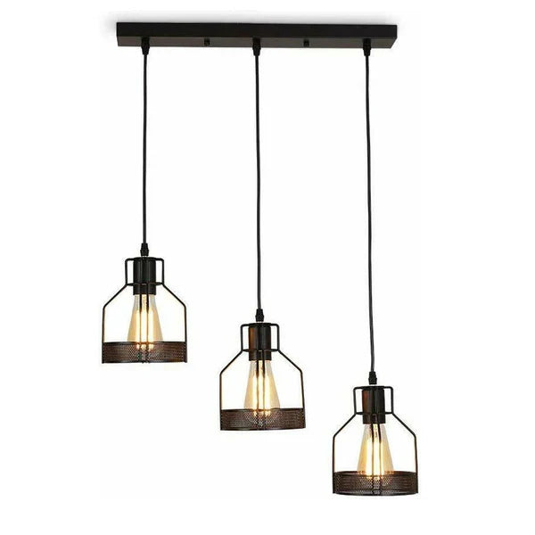 Vintage Industrial Pendant Light | Modern LED Ceiling Lamp~2140-2