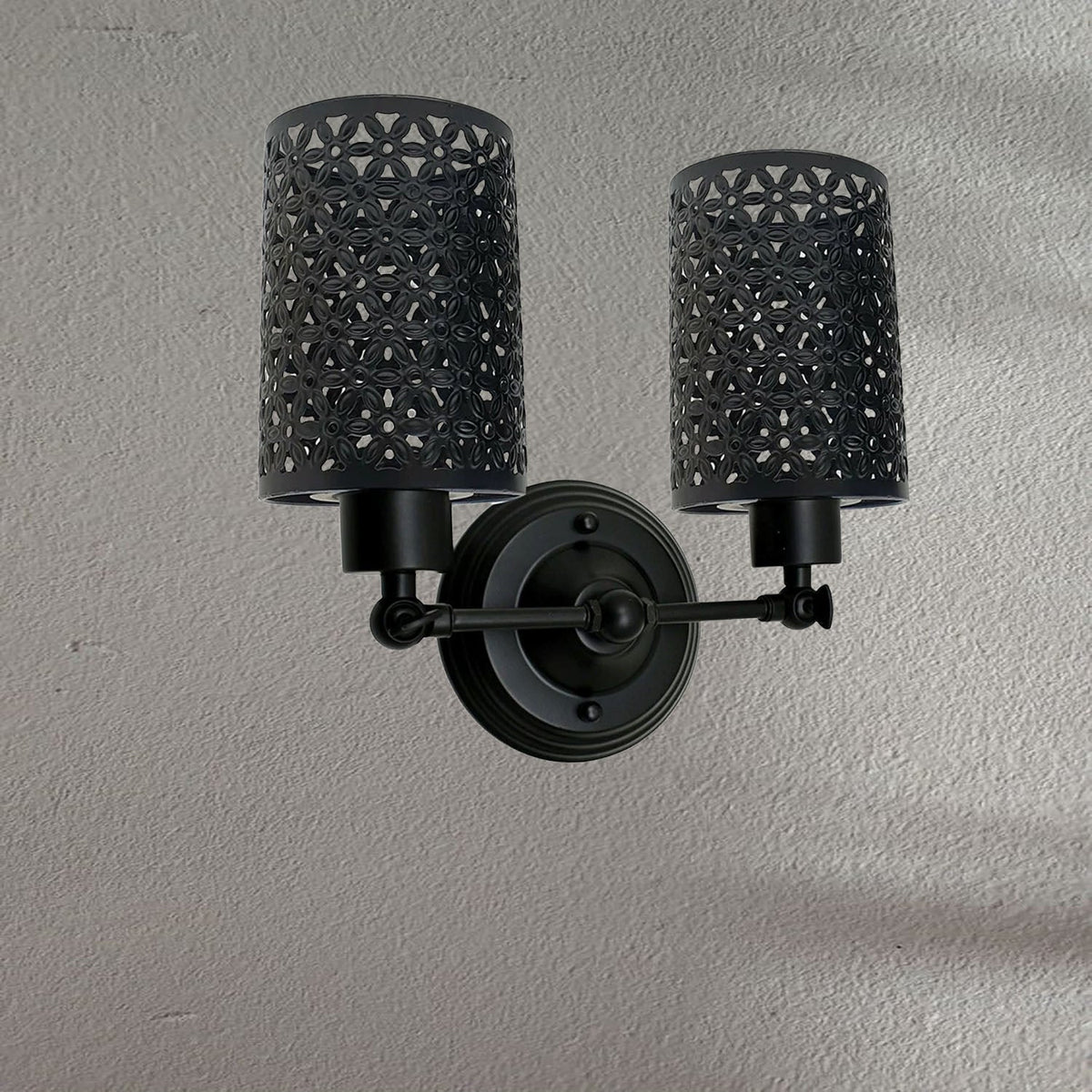 Modern Retro Black Vintage Industrial Wall Mounted Lights Rustic Wall Sconce Lamps Fixture~2283-0