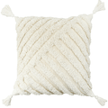 Boho Cotton Cushion Cover with Tassels | Tufted Design 13 - 45x45cm Home Décor-0