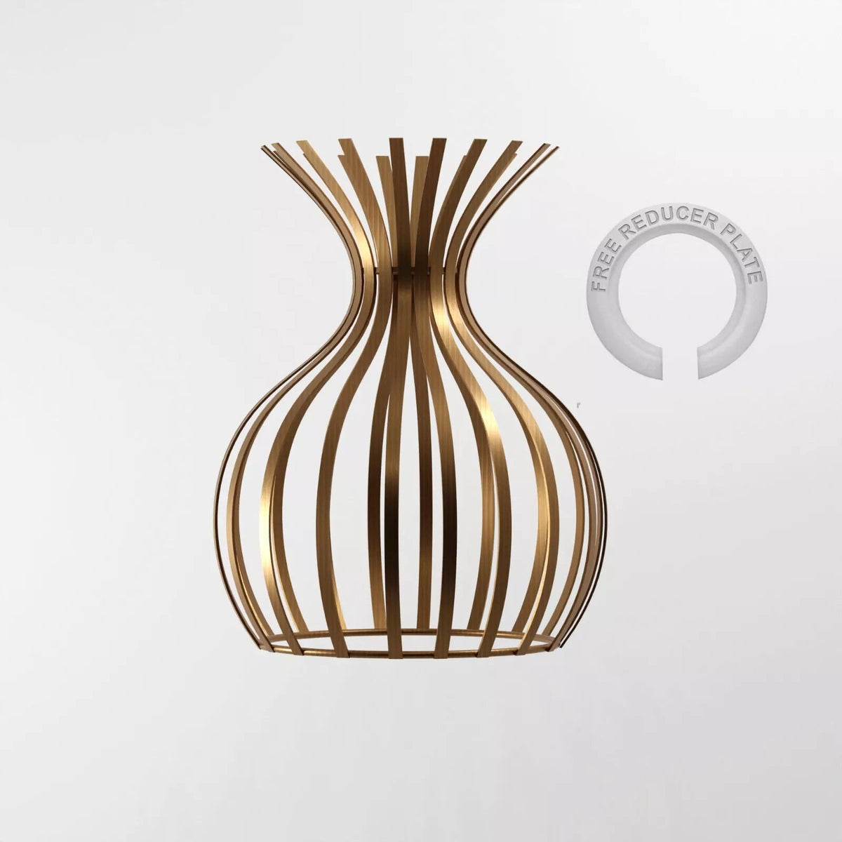 Modern Indoor Copper Metal Wire Cage Lamp Shade~5103-5