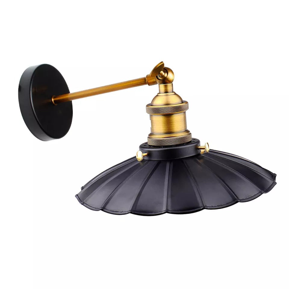 Black Wall Lights Modern Wall Lamp with Shade ~2117-6
