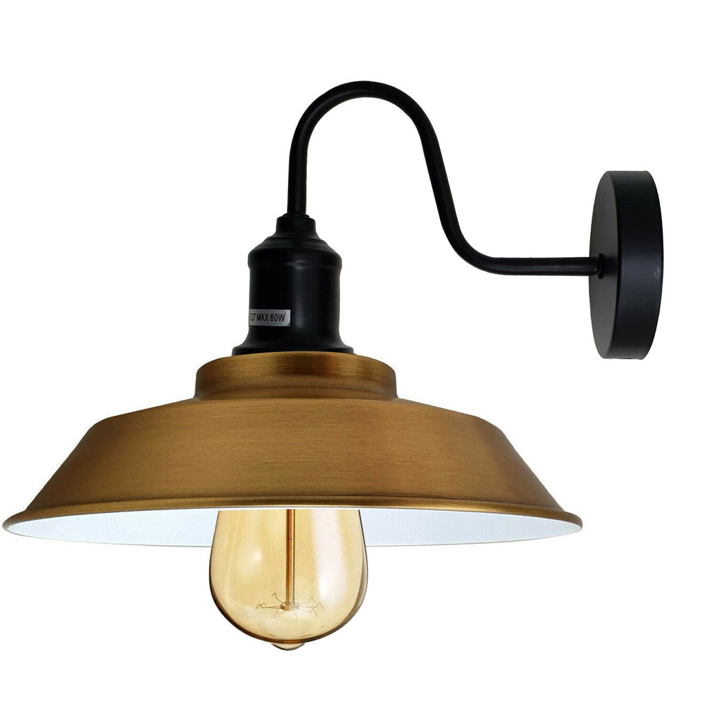 Metal Wall Lights Shade Indoor Retro Wall Sconce Lighting Wall Lamp~1979-1