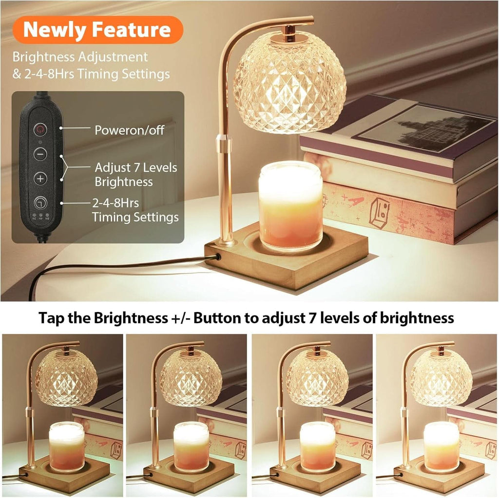 Candle Warmer Lamp With Timer Dimmable Functionality-2