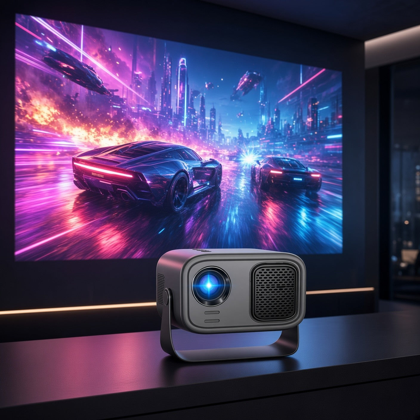 NovaProject Pro — HD Smart Portable Projector