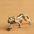 NovaPard — Brass Vintage Leopard Figurine