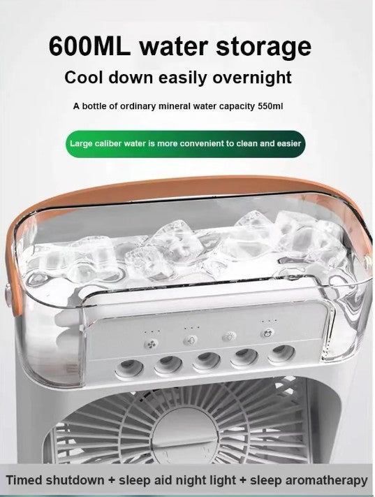 BreezeGlow — 3-in-1 Fan with Light & Glow