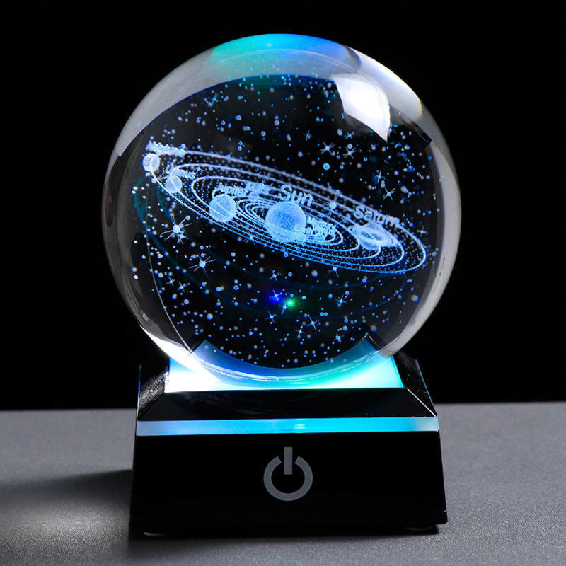 CrystalOrb — Luminous Crystal Ball Night Light