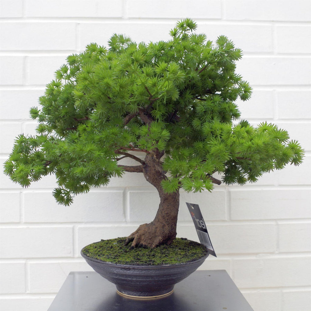Artificial Bonsai Tree 50cm Luxury Pine Desktop Plants-0