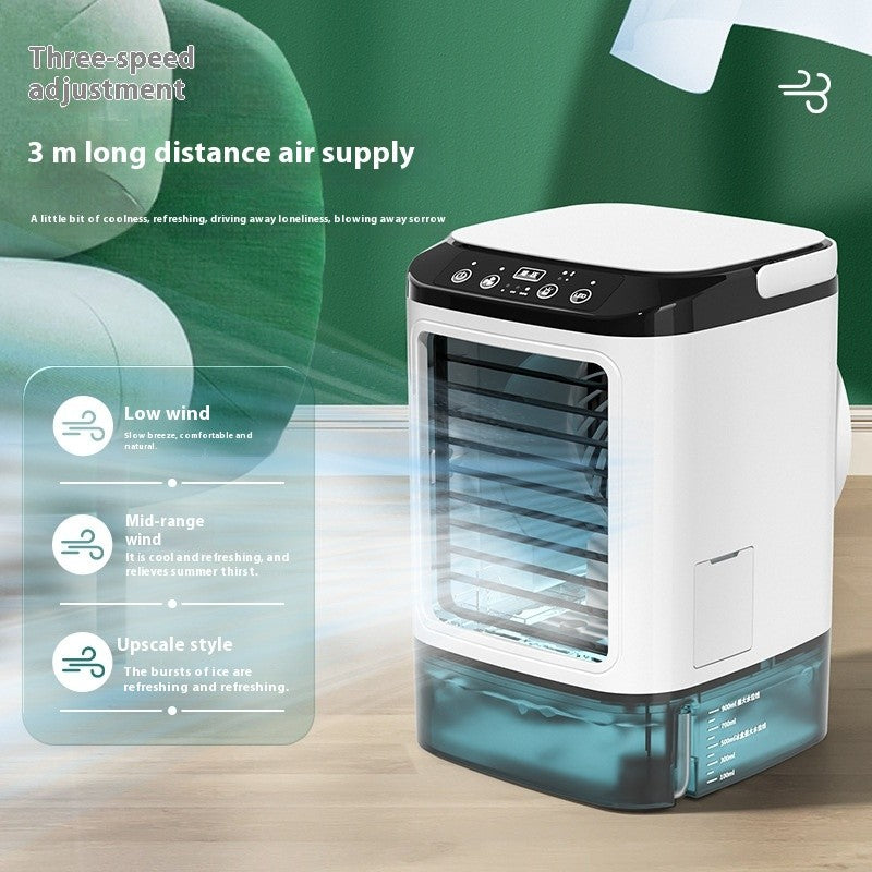 DualBreeze — Dual Spray USB Air Cooler Fan