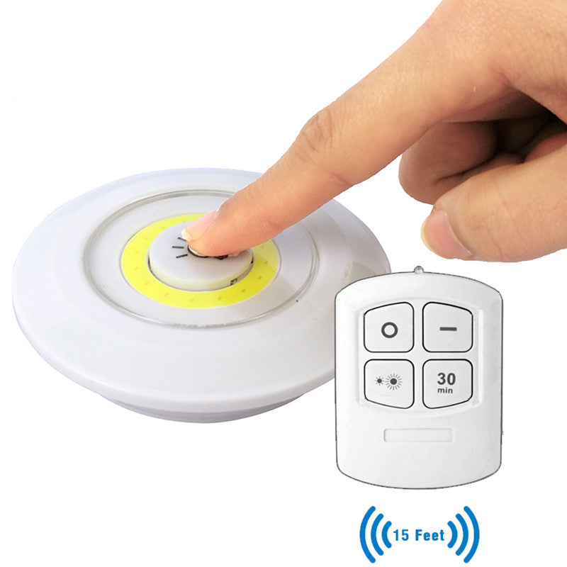 Wireless Remote Control COB Touch Lamp with Warm Light