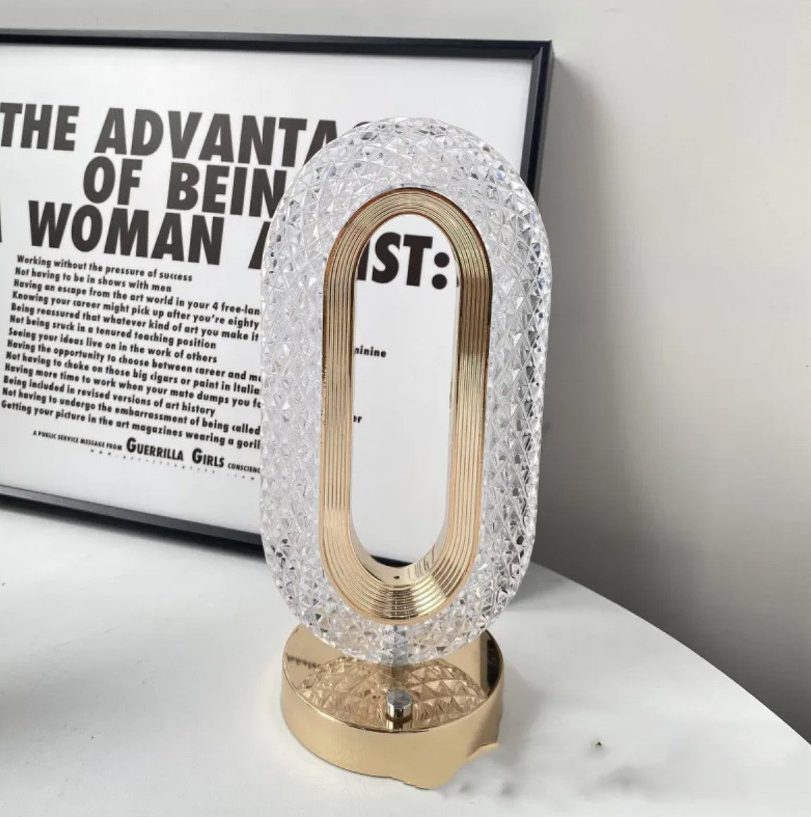 NovaCrystal Touch — Luxury Crystal Touch Desk Lamp