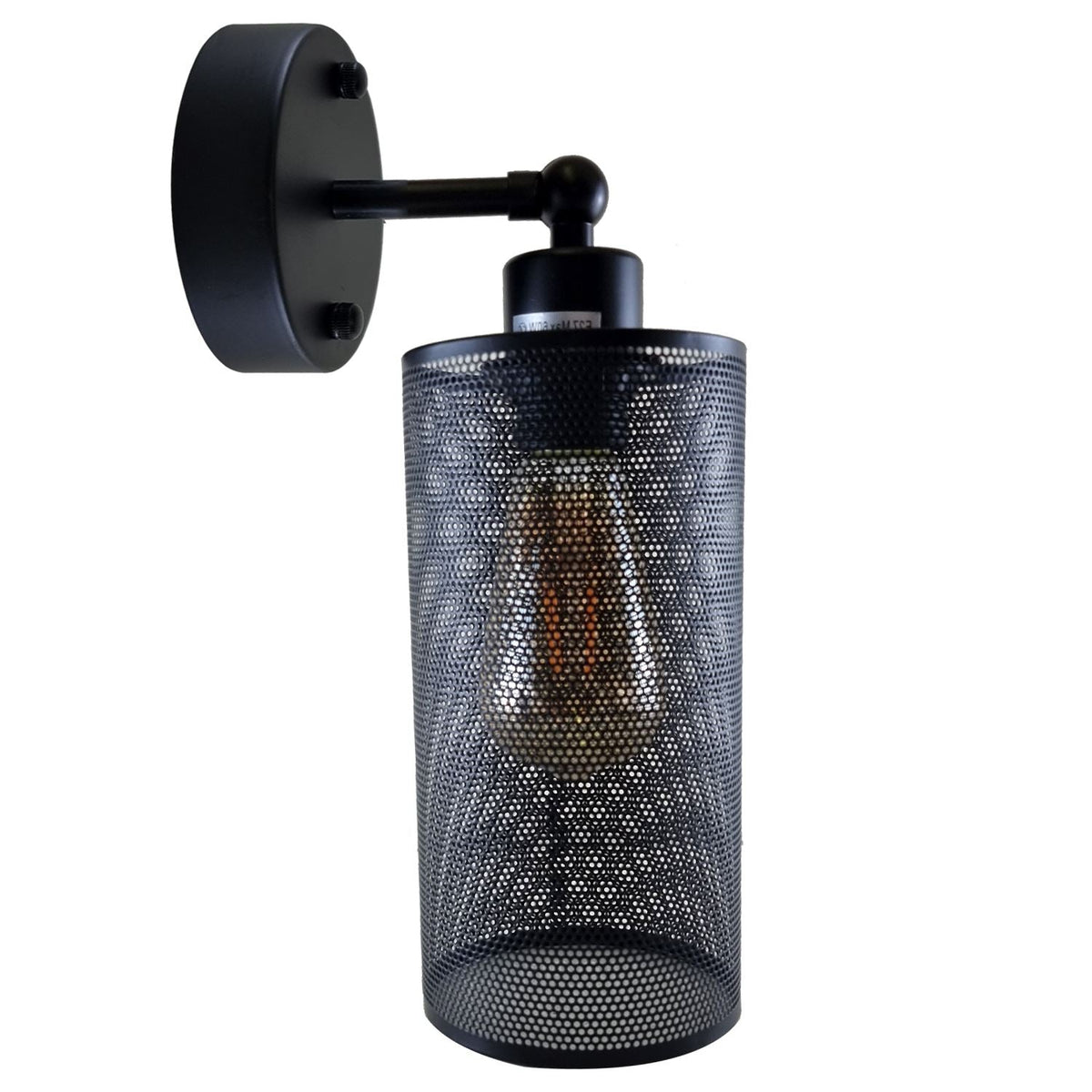 Black Modern Industrial Adjustable Arm Wall Light Fixtures~1237-5