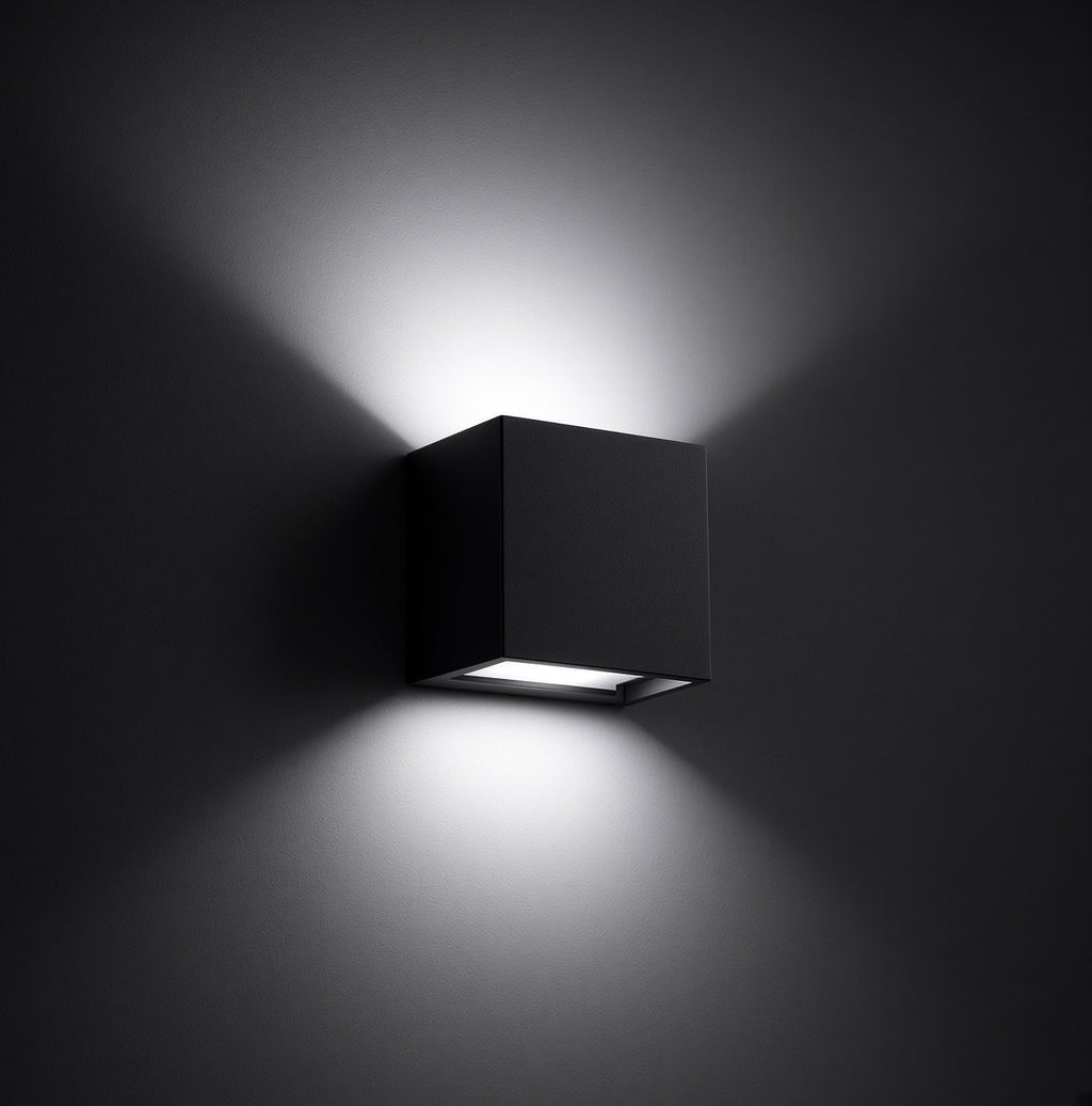 SquareArc — 6W Square LED Wall Sconce