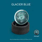 Portable USB Charging Tire Fan for Office and Travel