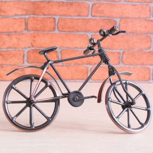 NovaCycle — Vintage Bronze Bicycle Ornament