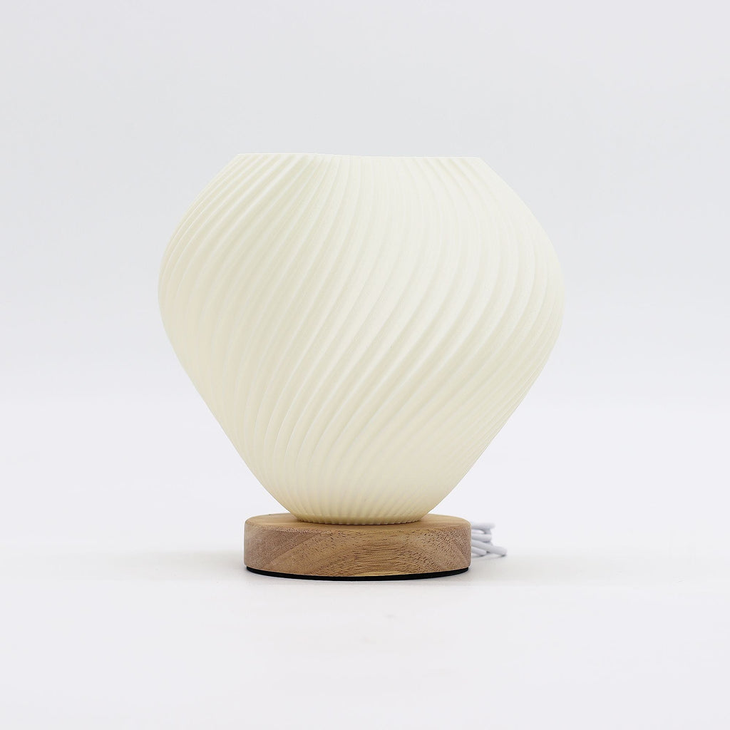 New Wave Lamp - Usb - 3 Settings - Shell Twisted-1