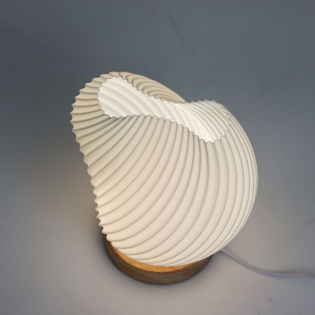 New Wave Lamp - Usb - 3 Settings - Shell Twisted-2