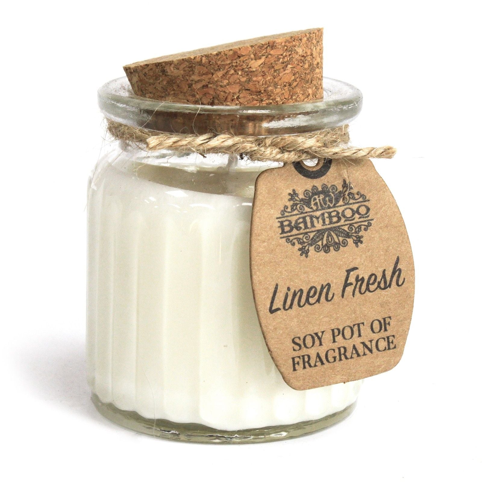 Linen Fresh Soy Pot of Fragrance Candles-0