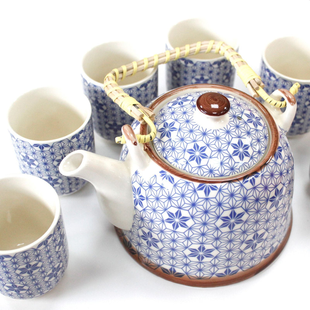 Herbal Teapot Set - Blue Star-0