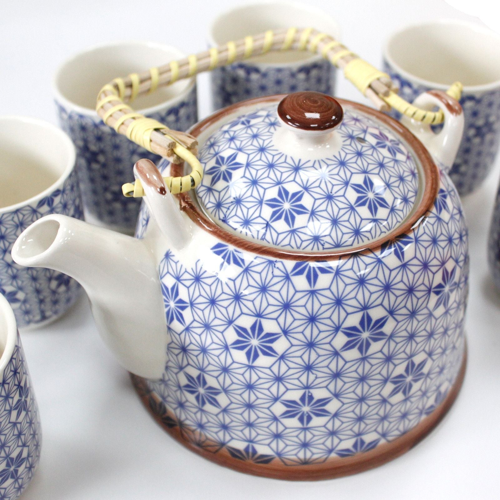 Herbal Teapot Set - Blue Star-1