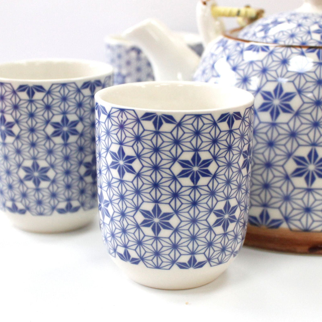 Herbal Teapot Set - Blue Star-3